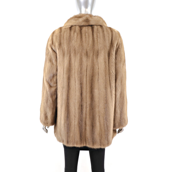 Autumn Haze Mink Jacket- Size L