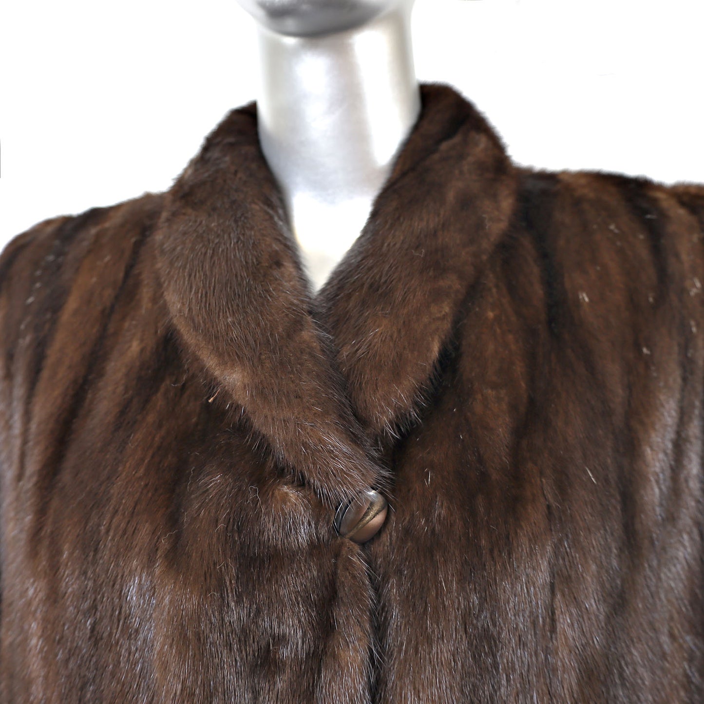 Mahogany Mink Jacket- Size M