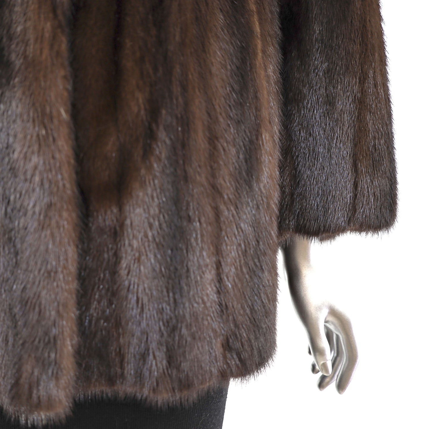 Mahogany Mink Jacket- Size M