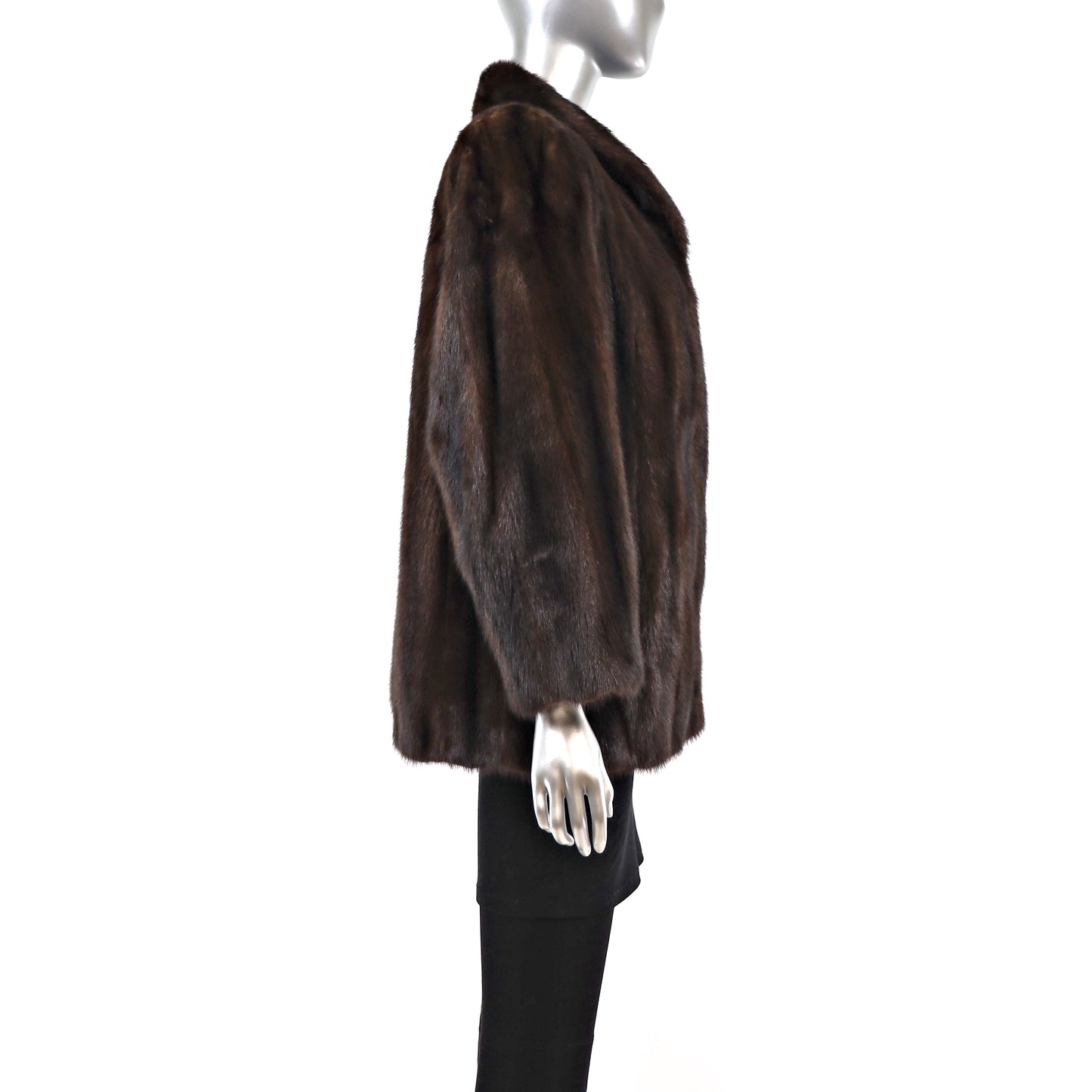 Mahogany Mink Jacket- Size M