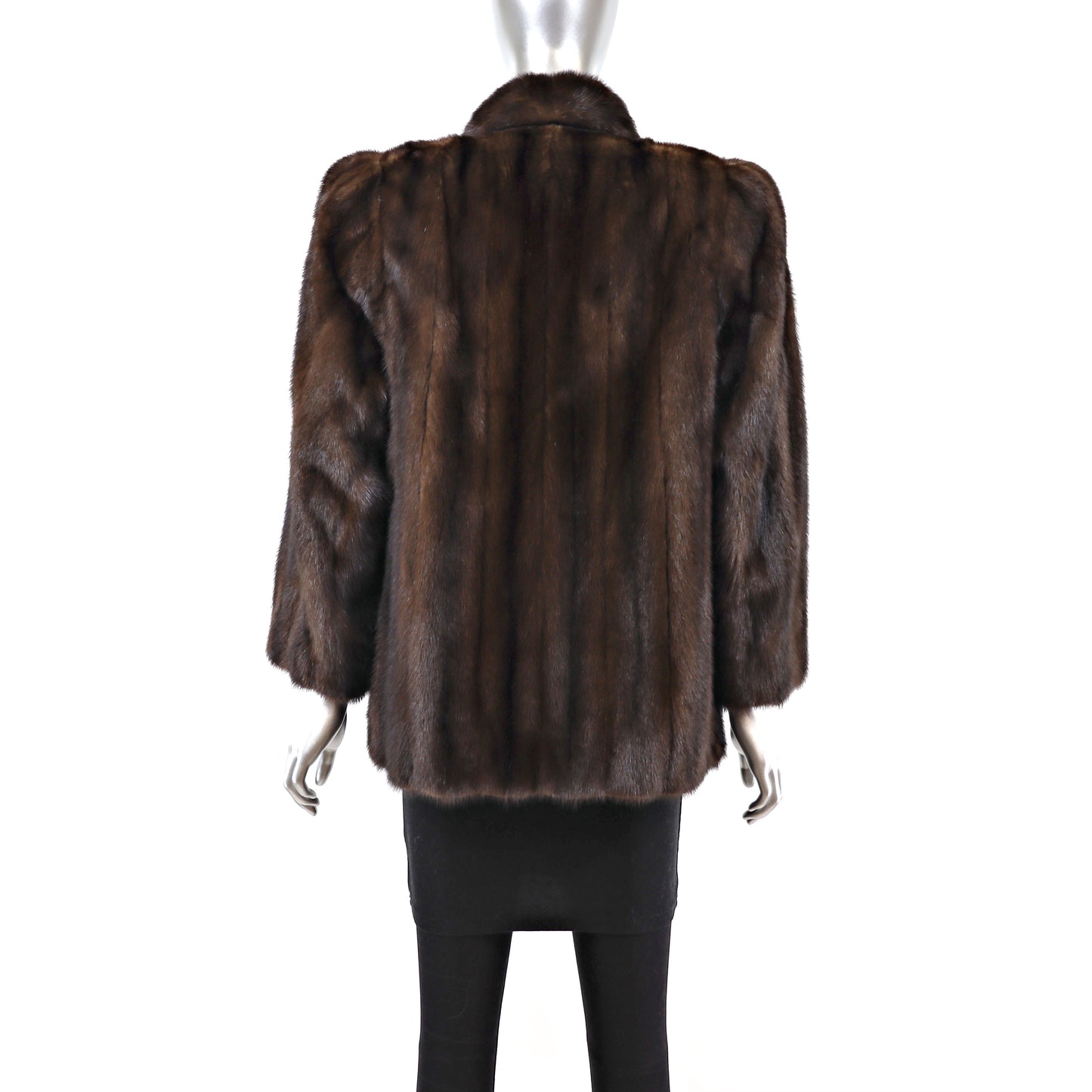 Mahogany Mink Jacket- Size M