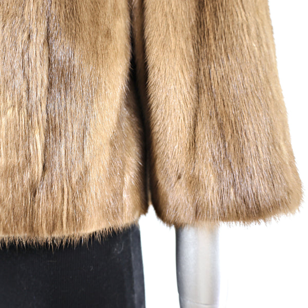 Autumn Haze Mink Bolero Jacket- Size M