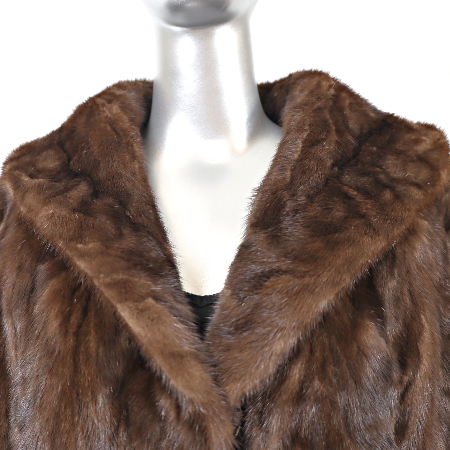 Mahogany Mink Jacket- Size L