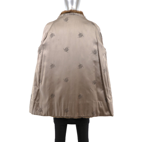 Autumn Haze Mink Jacket- Size XL