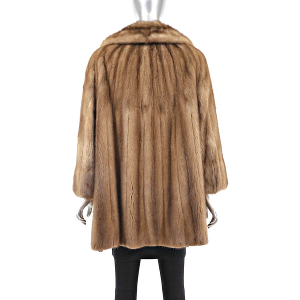 Autumn Haze Mink Jacket- Size XL