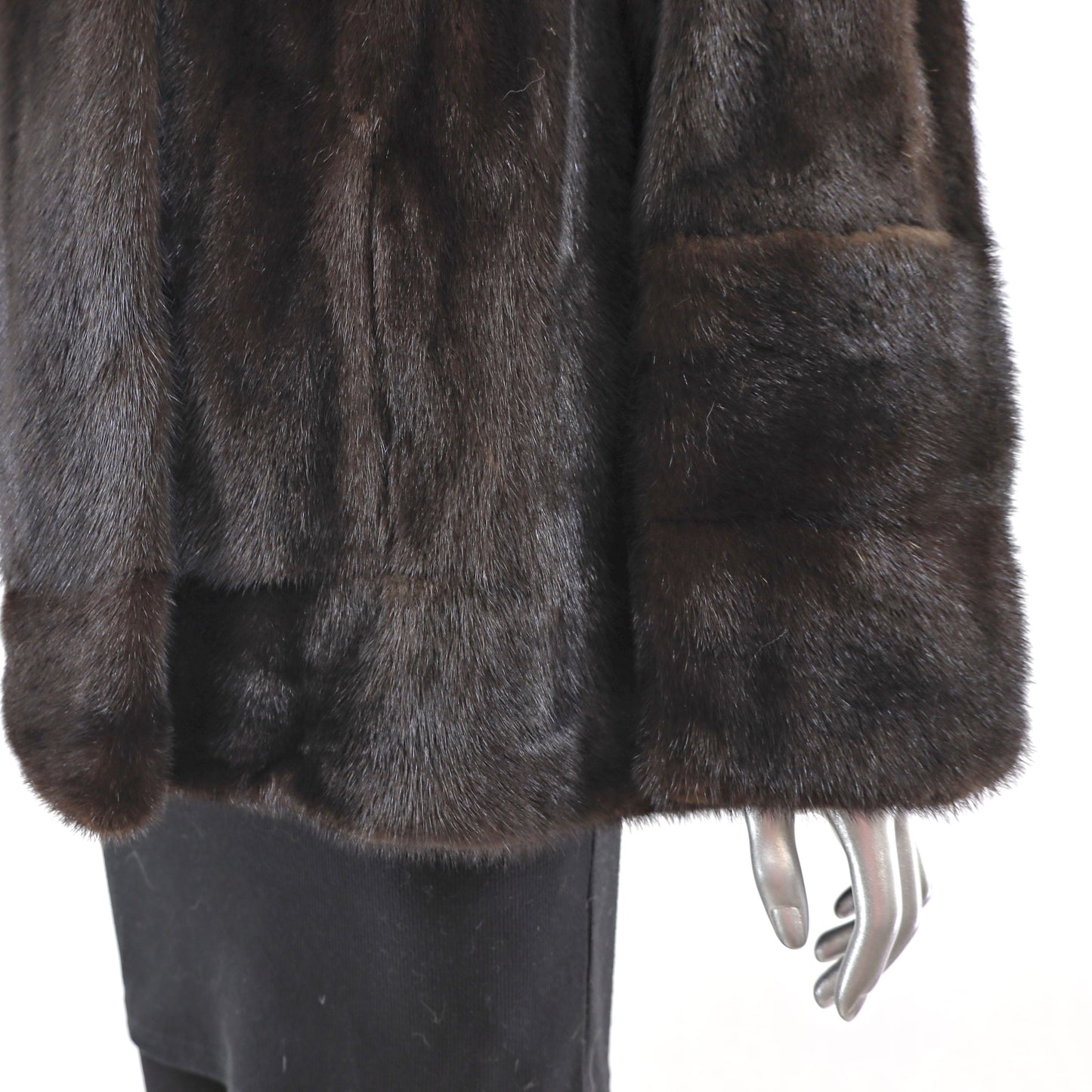 Mahogany Mink Jacket- Size L