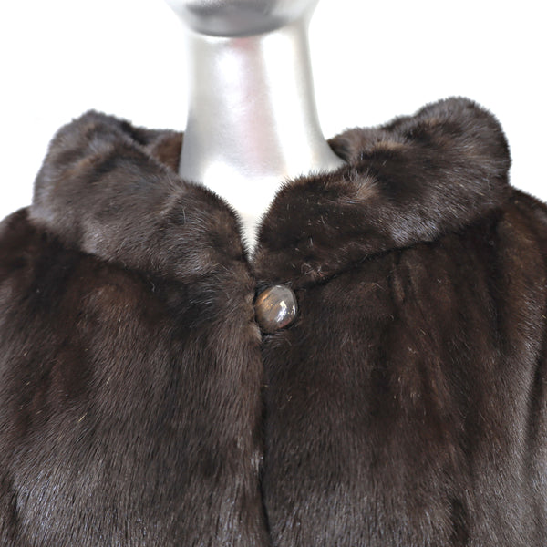 Mahogany Mink Jacket- Size L