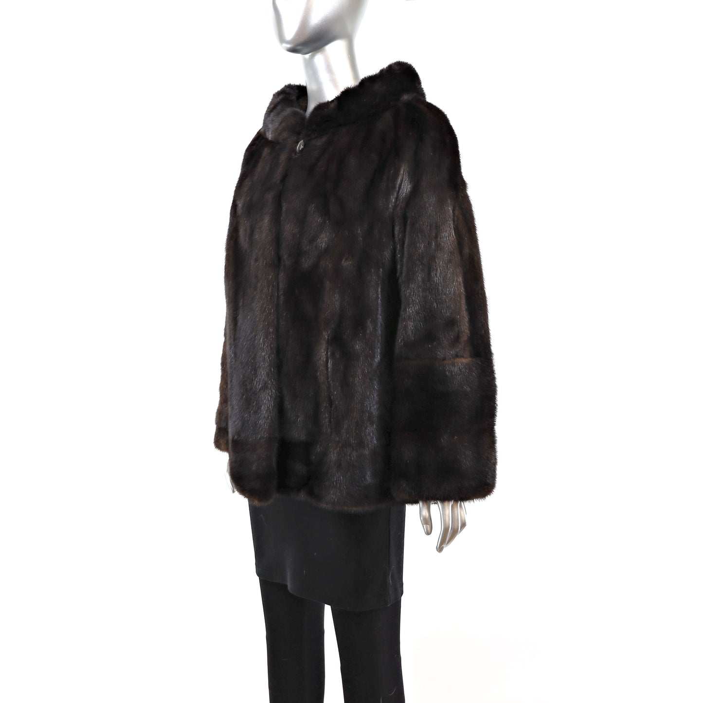 Mahogany Mink Jacket- Size L