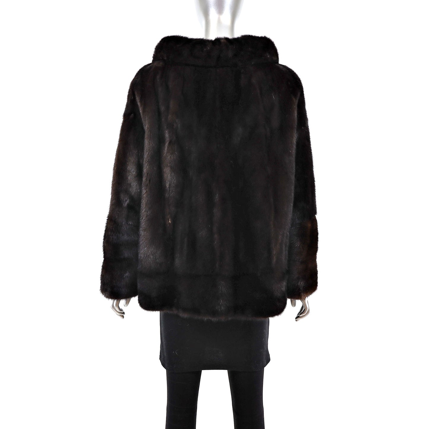 Mahogany Mink Jacket- Size L