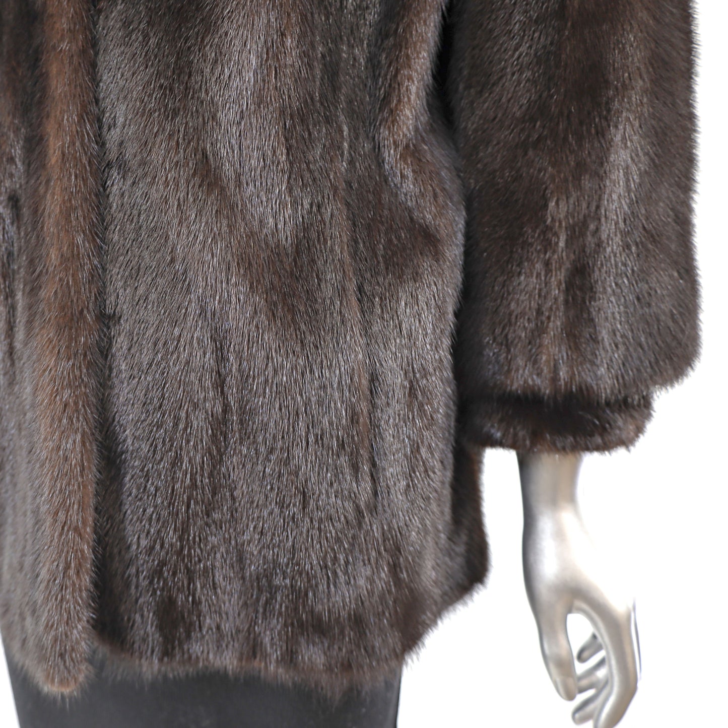 Mahogany Mink Jacket- Size L