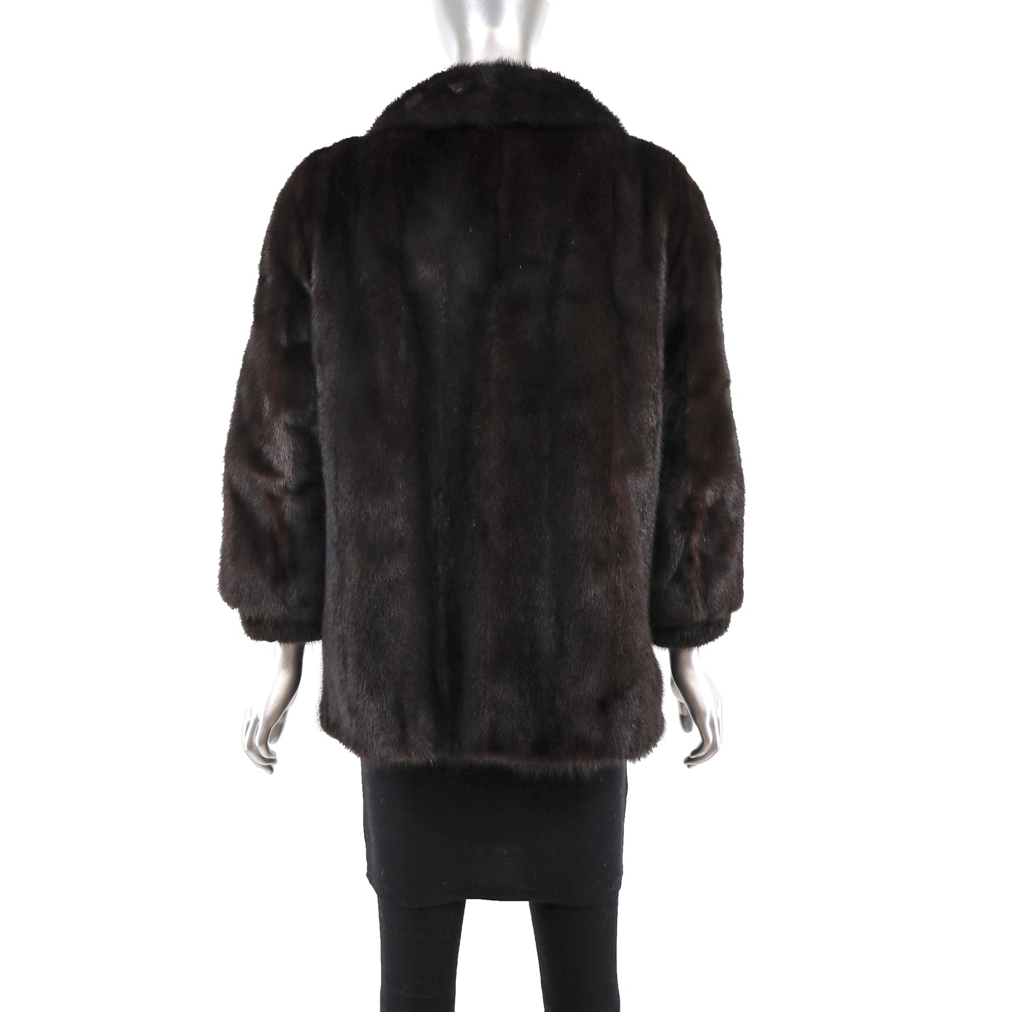 Mahogany Mink Jacket- Size L