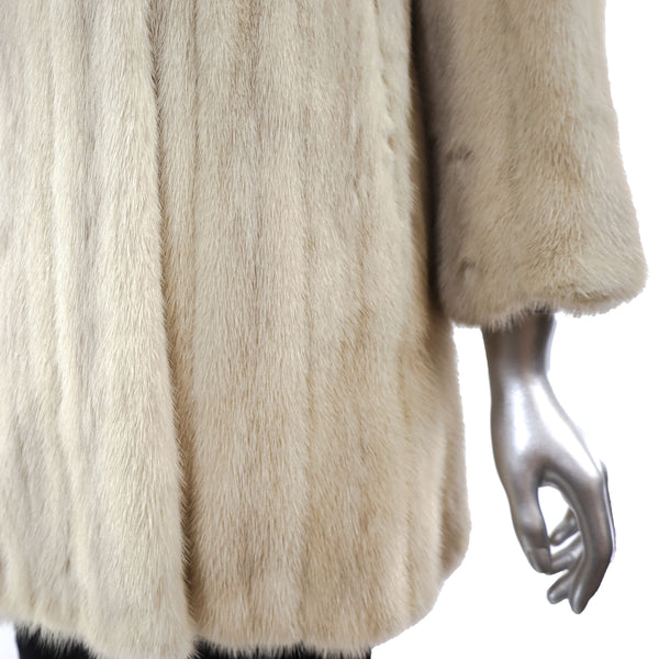 Tourmaline Mink Jacket- Size M