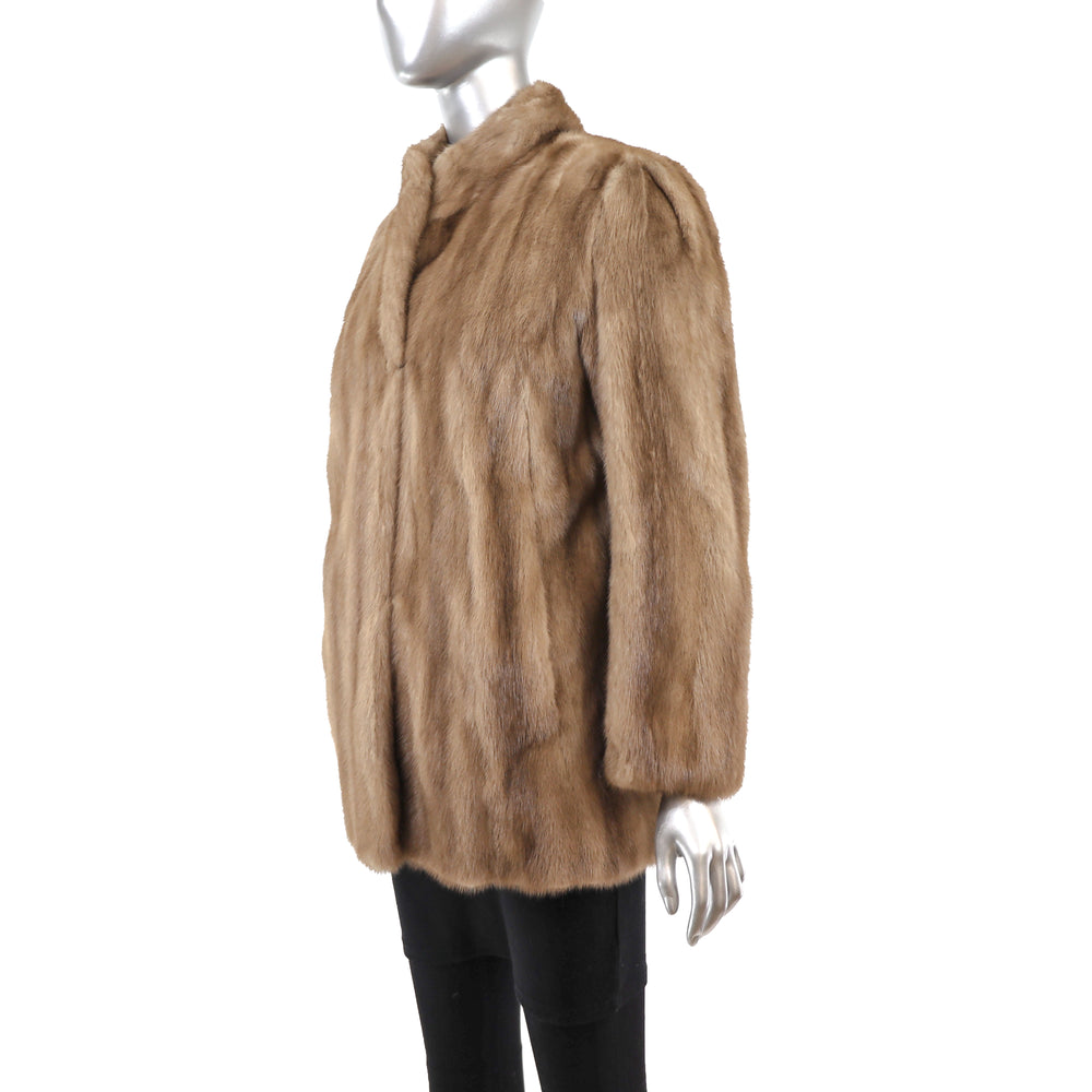 Autumn Haze Mink Jacket- Size M