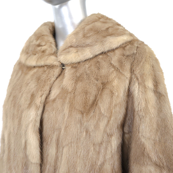 Pastel Section Mink Jacket- Size M