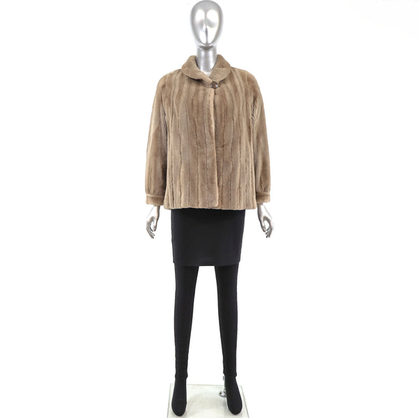 Sheared Mink Jacket- Size M