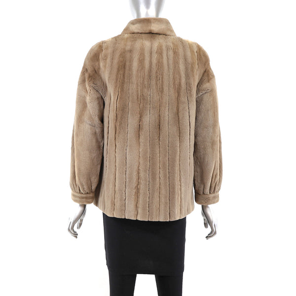 Sheared Mink Jacket- Size M