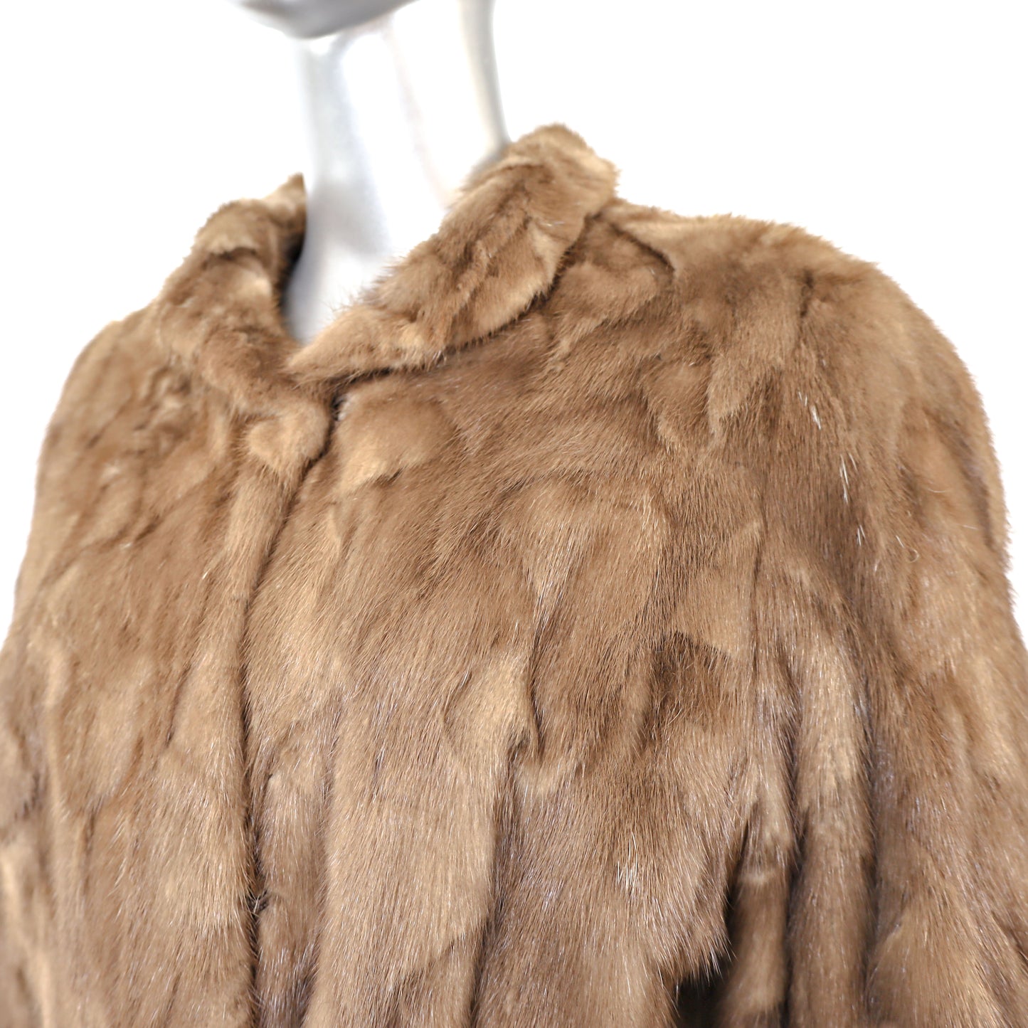 Autumn Haze Section Mink Jacket- Size M