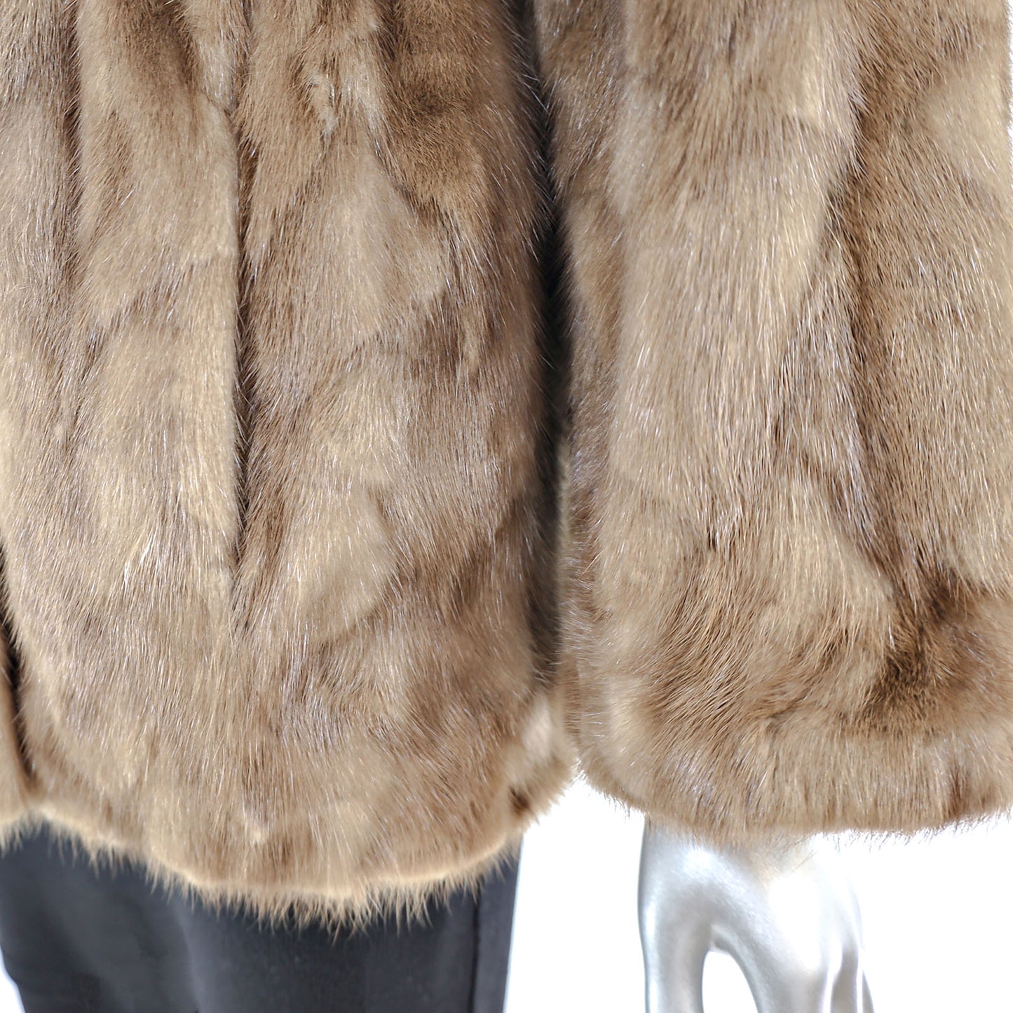 Autumn Haze Section Mink Jacket- Size M