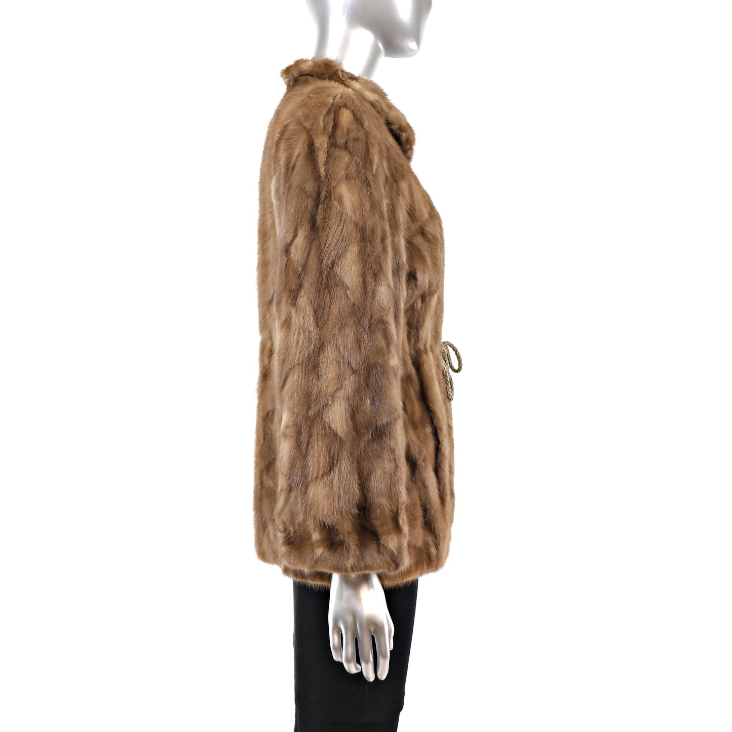 Autumn Haze Section Mink Jacket- Size M