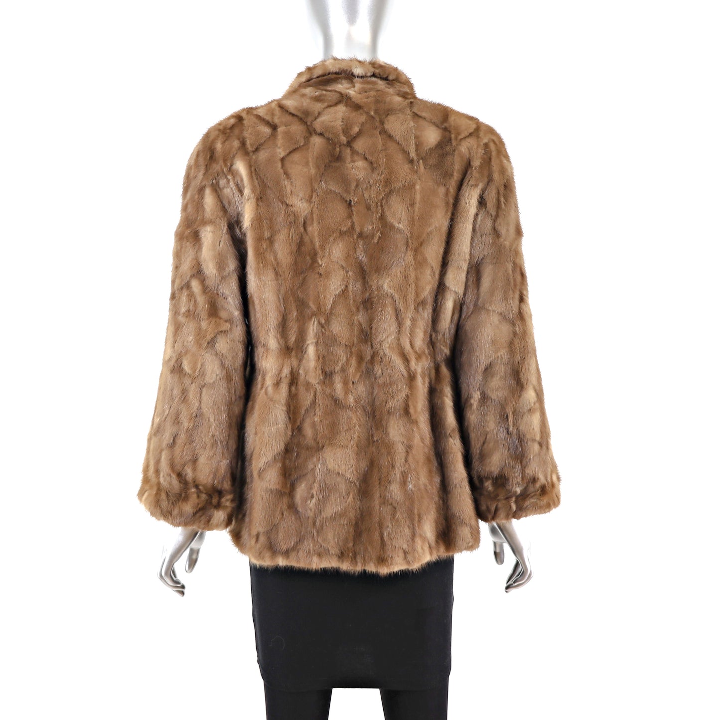 Autumn Haze Section Mink Jacket- Size M