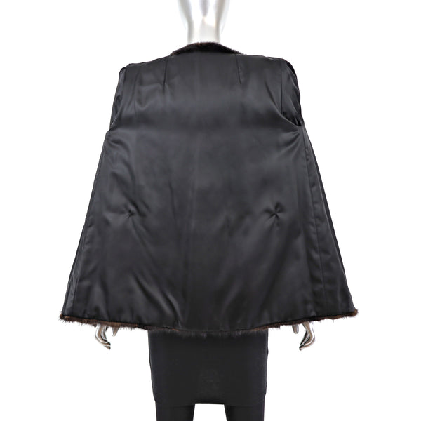 Mahogany Mink Jacket- Size S