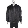 Ranch Mink Jacket Reversible to Leather - Size M
