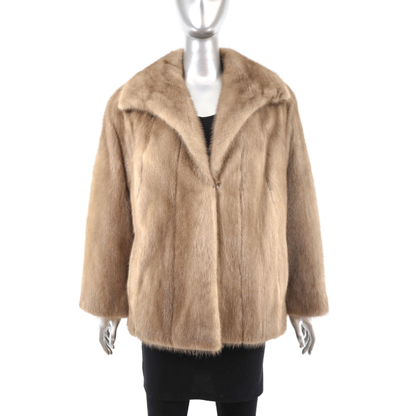 Autumn Haze Mink Jacket- Size S-M