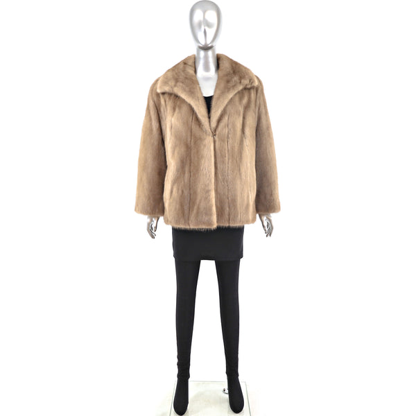 Autumn Haze Mink Jacket- Size S-M