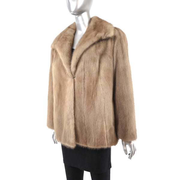 Autumn Haze Mink Jacket- Size S-M