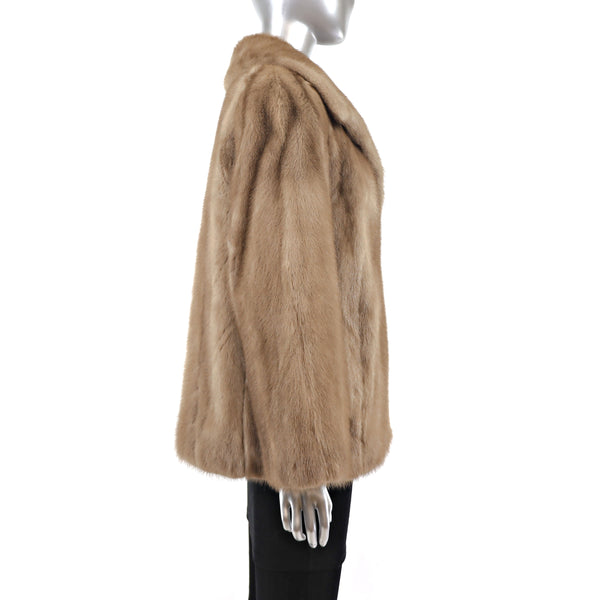 Autumn Haze Mink Jacket- Size S-M