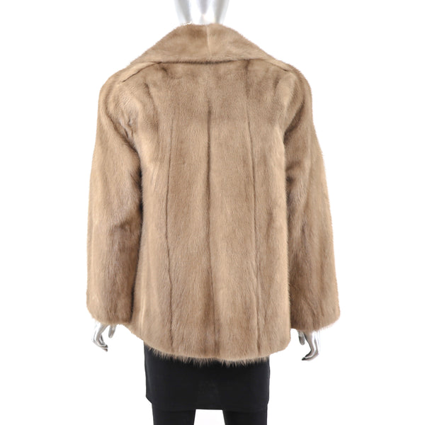 Autumn Haze Mink Jacket- Size S-M