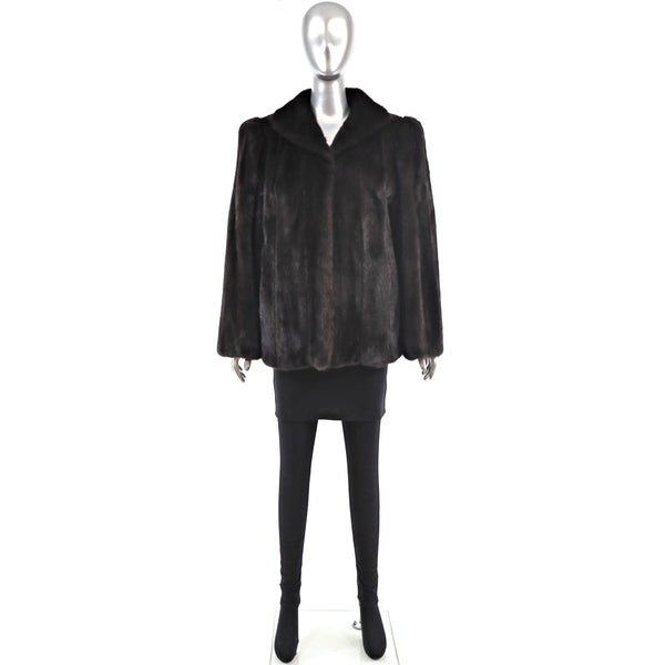 Ranch Mink Jacket- Size M-L