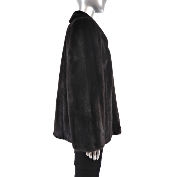 Ranch Mink Jacket- Size M-L