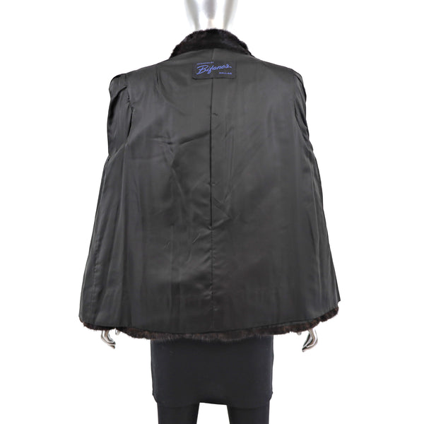 Ranch Mink Jacket- Size M-L