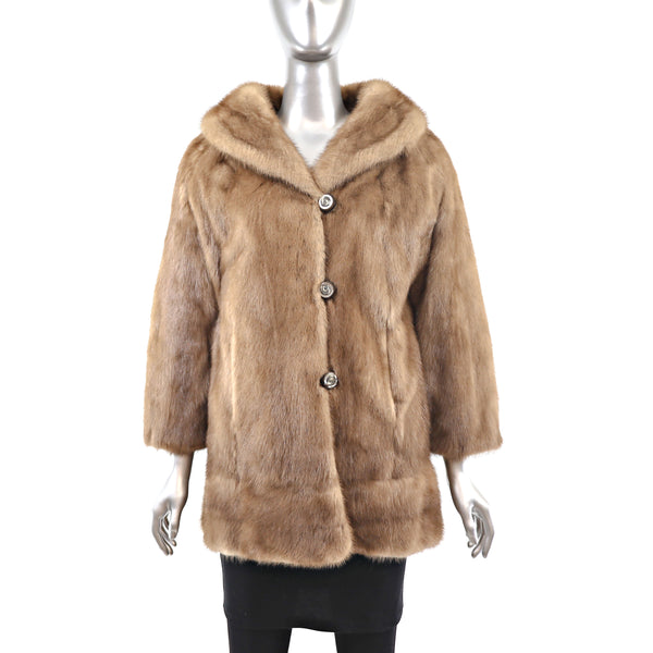 Autumn Haze Mink Jacket- Size M-L