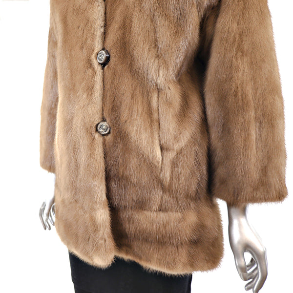 Autumn Haze Mink Jacket- Size M-L