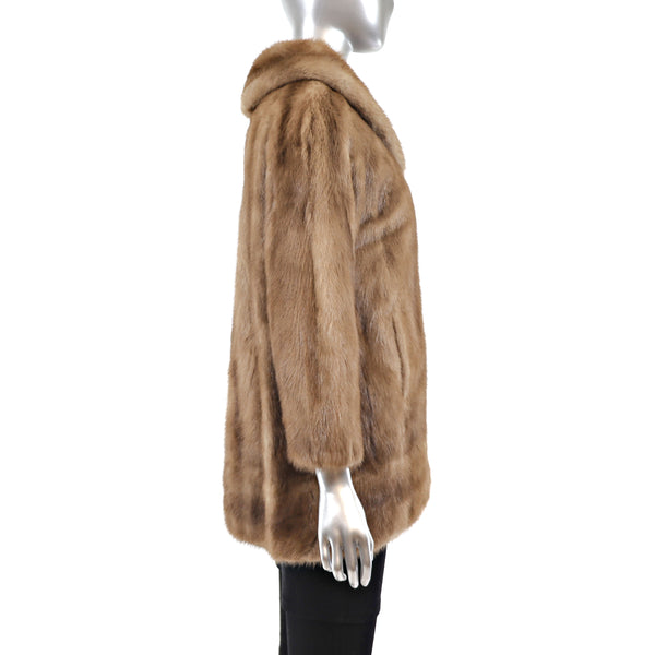 Autumn Haze Mink Jacket- Size M-L