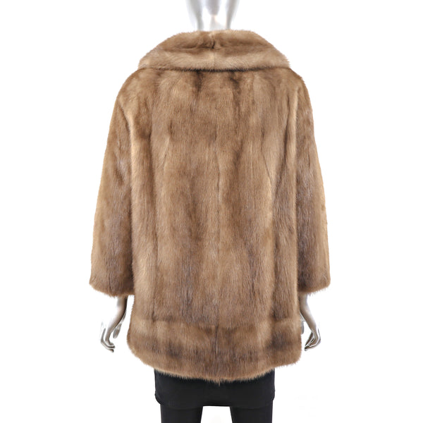 Autumn Haze Mink Jacket- Size M-L