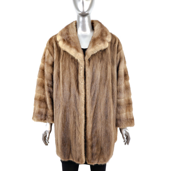 Autumn Haze Mink Jacket- Size XL