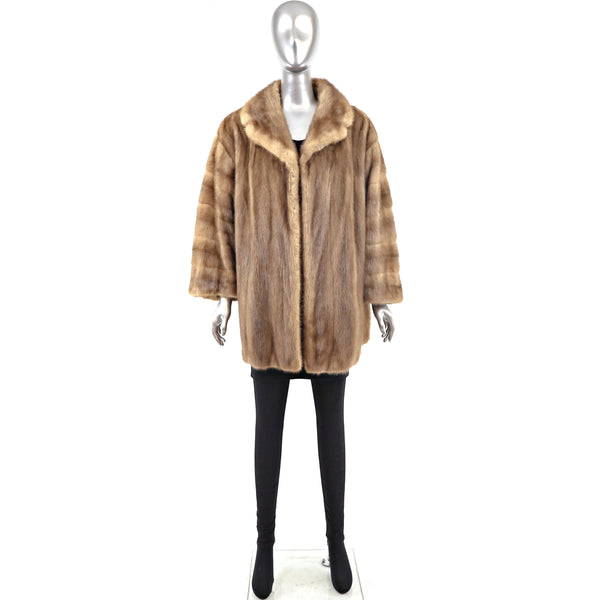 Autumn Haze Mink Jacket- Size XL