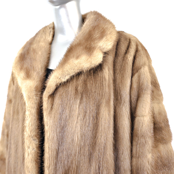 Autumn Haze Mink Jacket- Size XL