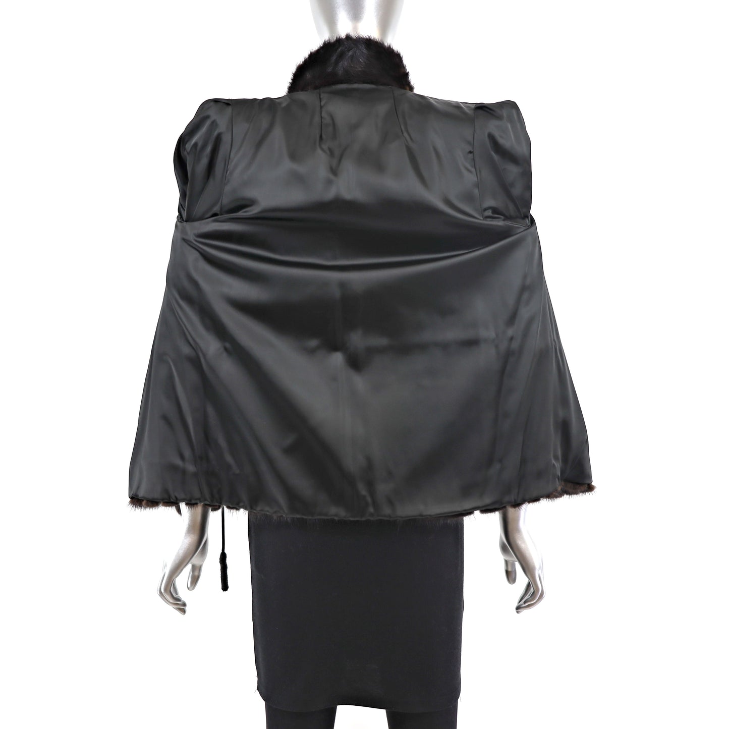 Mahogany Mink Jacket- Size S