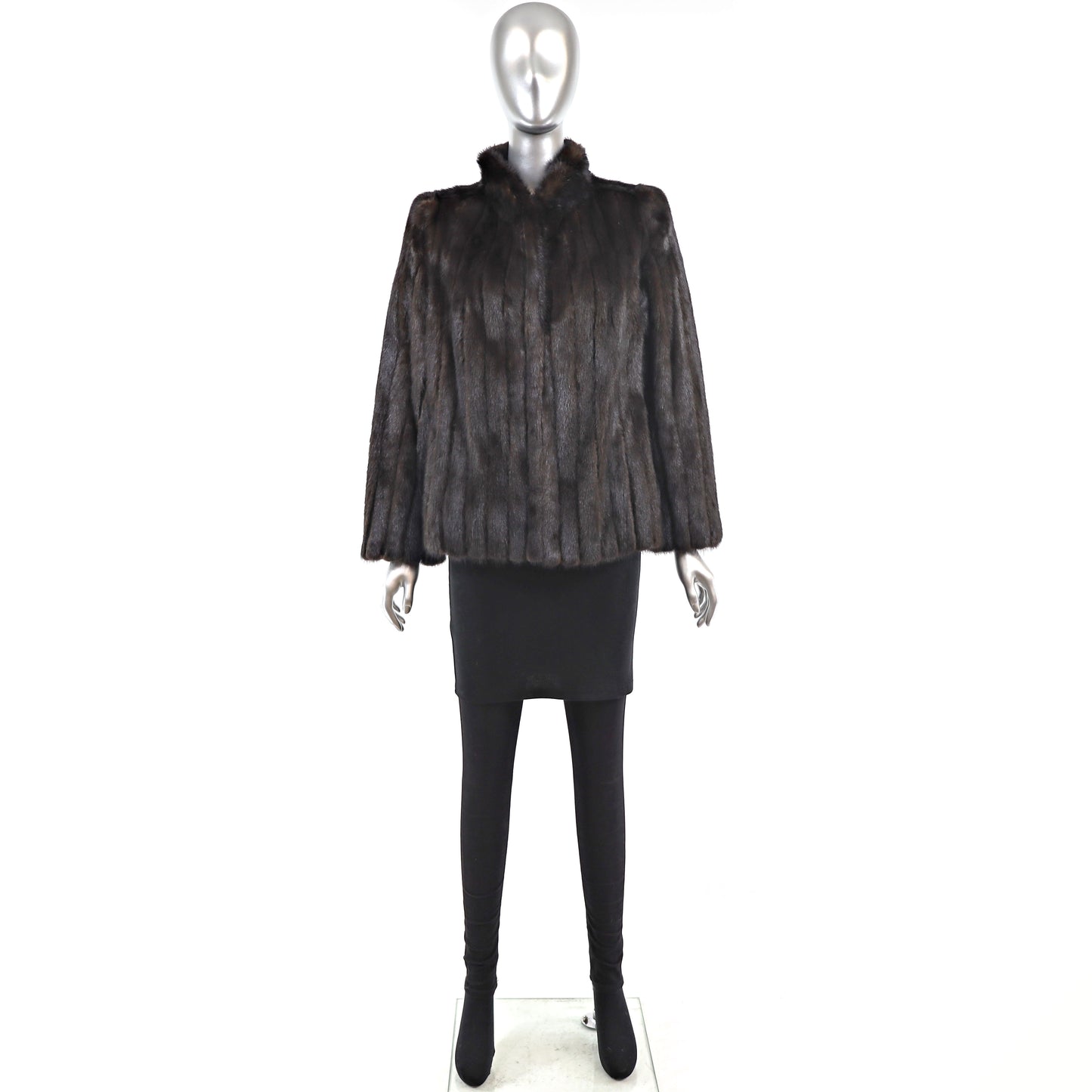Mahogany Mink Jacket- Size S