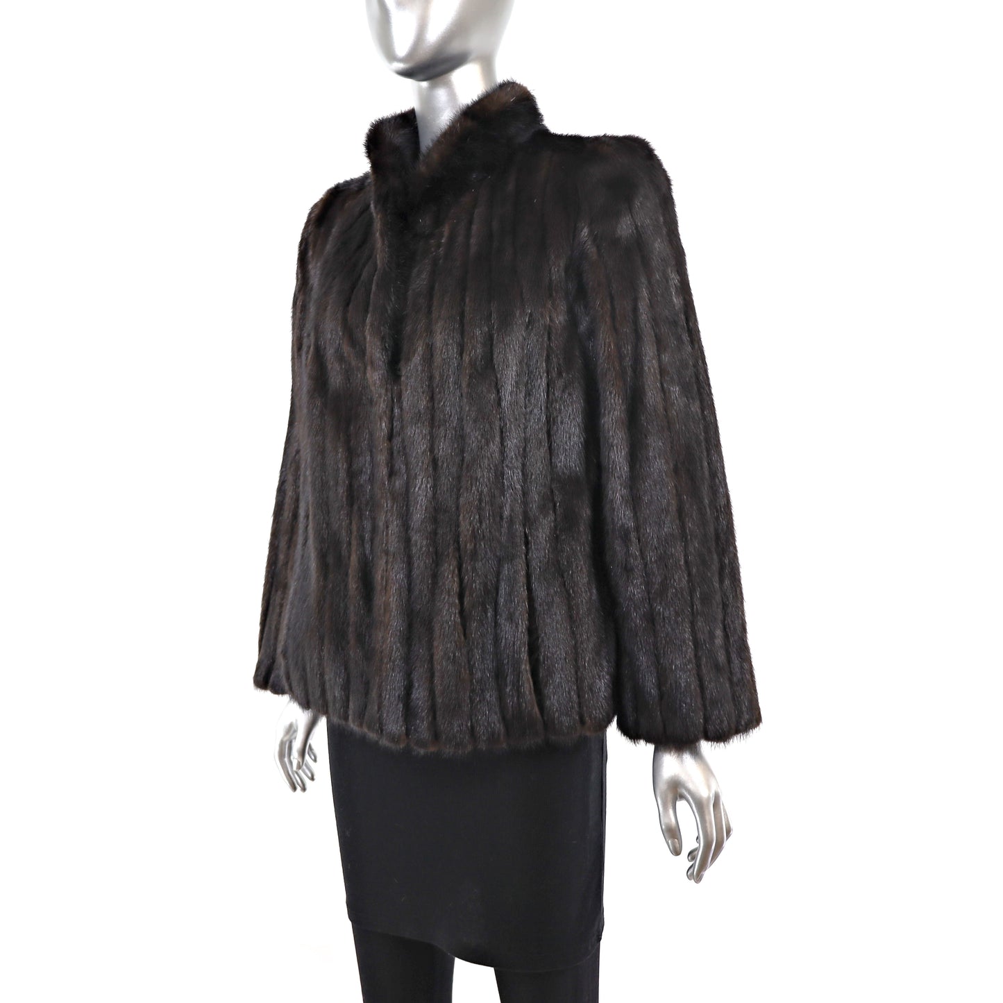 Mahogany Mink Jacket- Size S