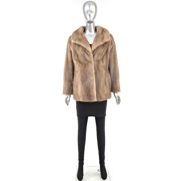 Autumn Haze Mink Jacket- Size M