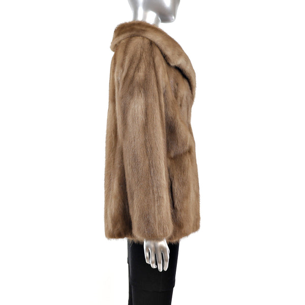 Autumn Haze Mink Jacket- Size M