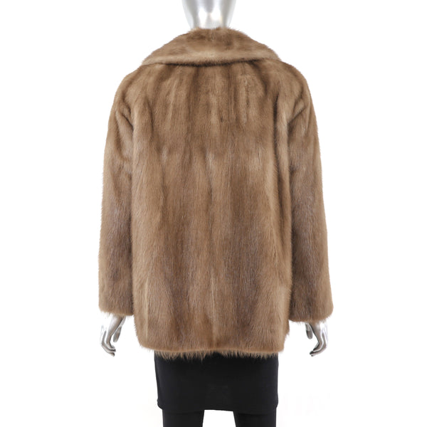 Autumn Haze Mink Jacket- Size M