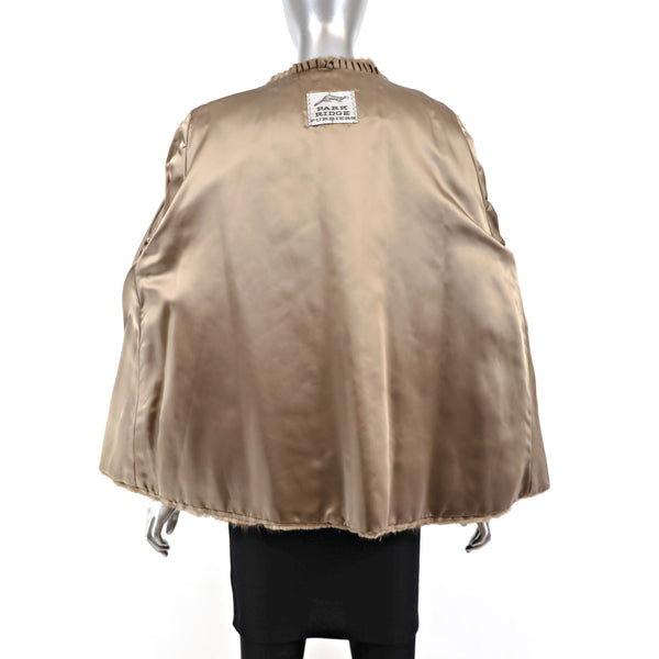 Autumn Haze Mink Jacket- Size XL