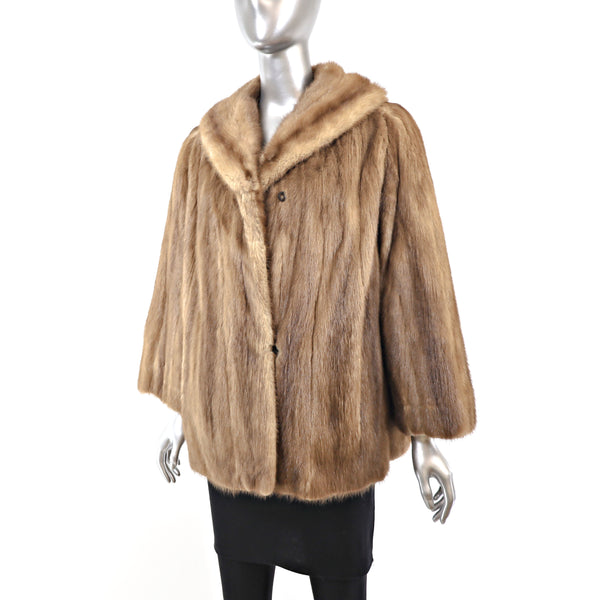 Autumn Haze Mink Jacket- Size XL