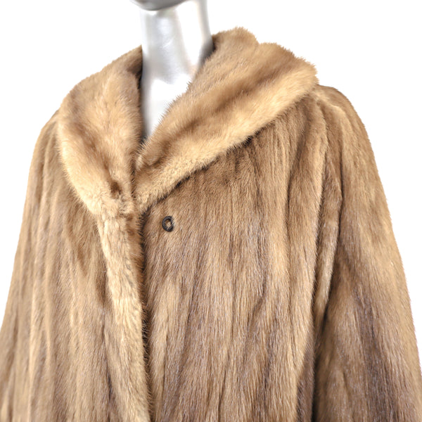 Autumn Haze Mink Jacket- Size XL